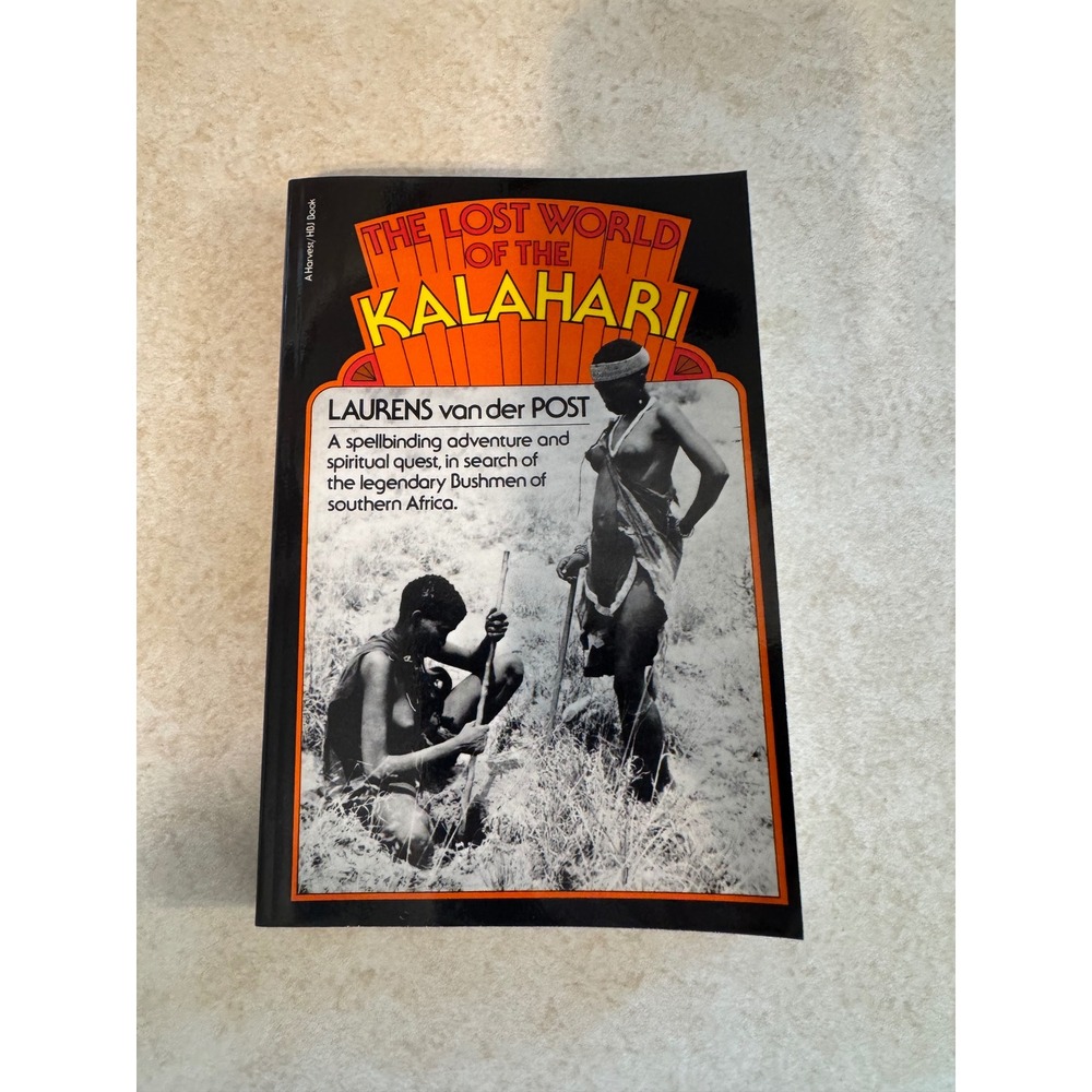The Lost World of the Kalahari Laurens van der Post Paperback 0156537060 Travel